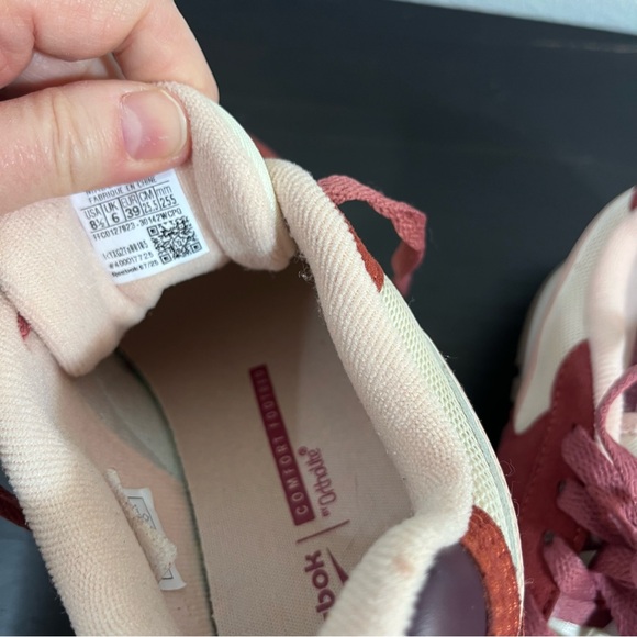 Reebok Classic Renaissance Sneakers Mauve Pink Maroon (rust) Women's Size 8.5 - Picture 5 of 14